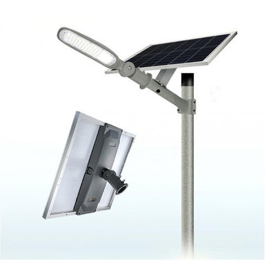 170Lm/W 50AH Dimmable LED Lights 180 Degree Rotation Solar Panel 18V 120W